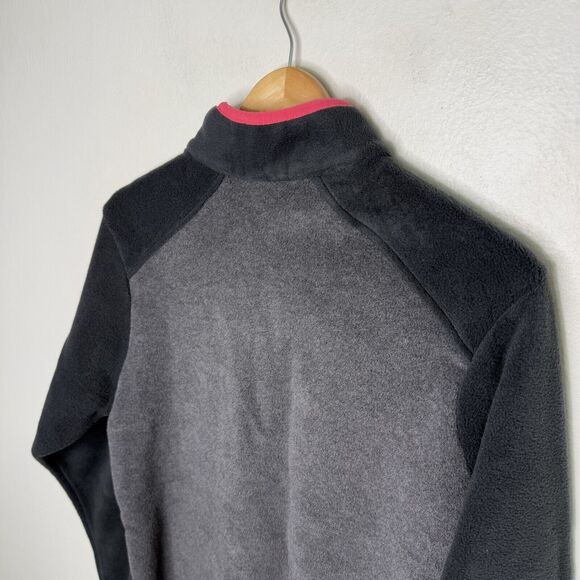 Columbia Sportswear Mount Cannon 1/2 Snap Pullover Gray Pink Women’s Large‎ - Picture 6 of 10